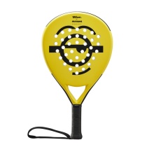 Wilson Kids' Paddle Racket Minions Face Blade Yellow